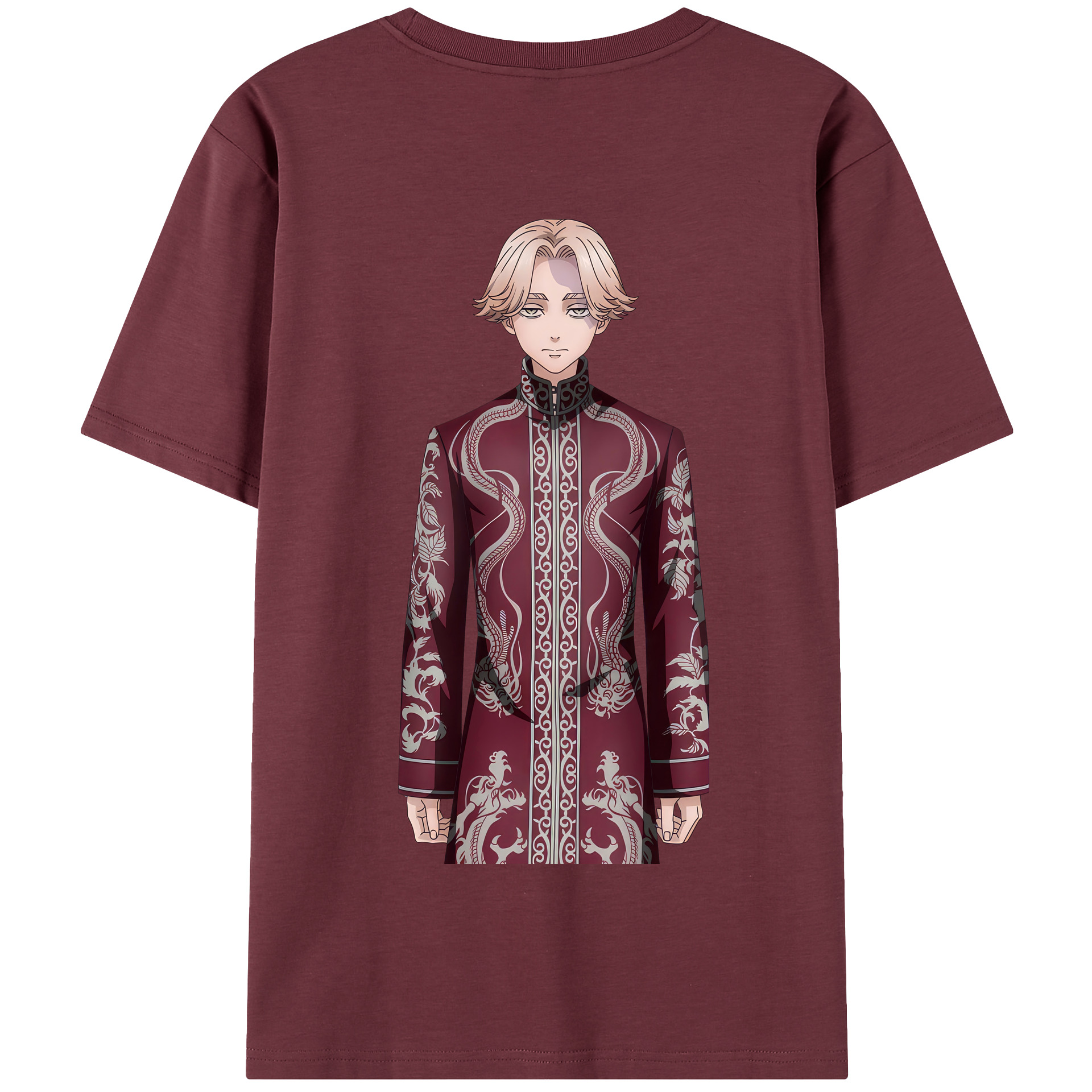 （画像用） 東京リベンジャーズ Tokyo Revengers 綿100％半袖Tシャツ（背面プリント）